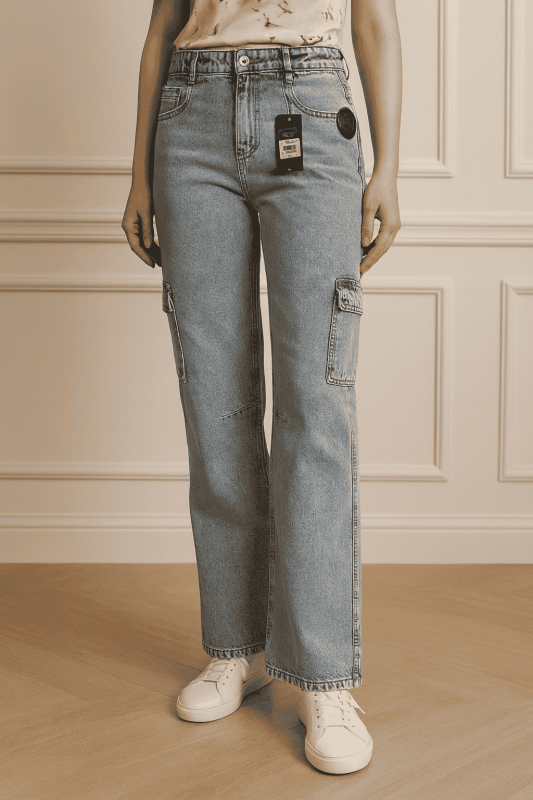 بنطلون جينز كارجو