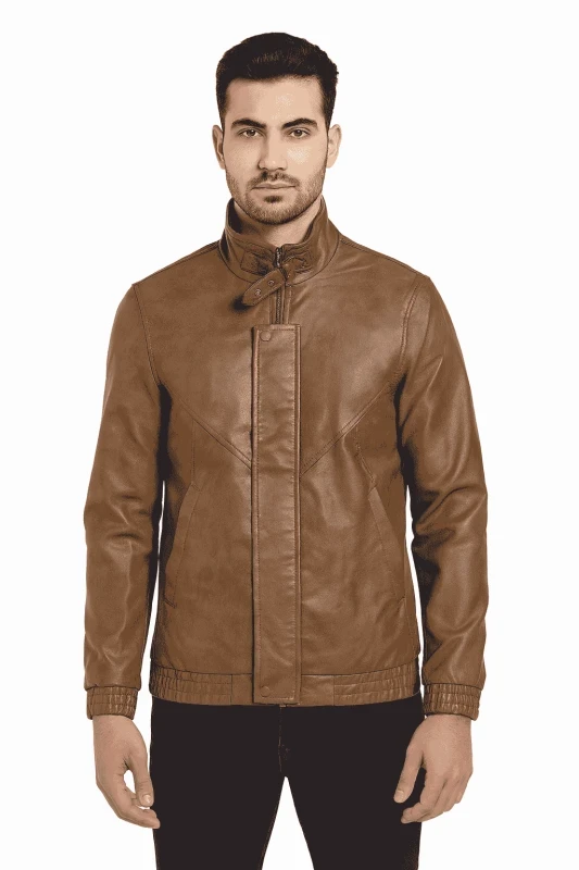 جاكت جلد رجالي